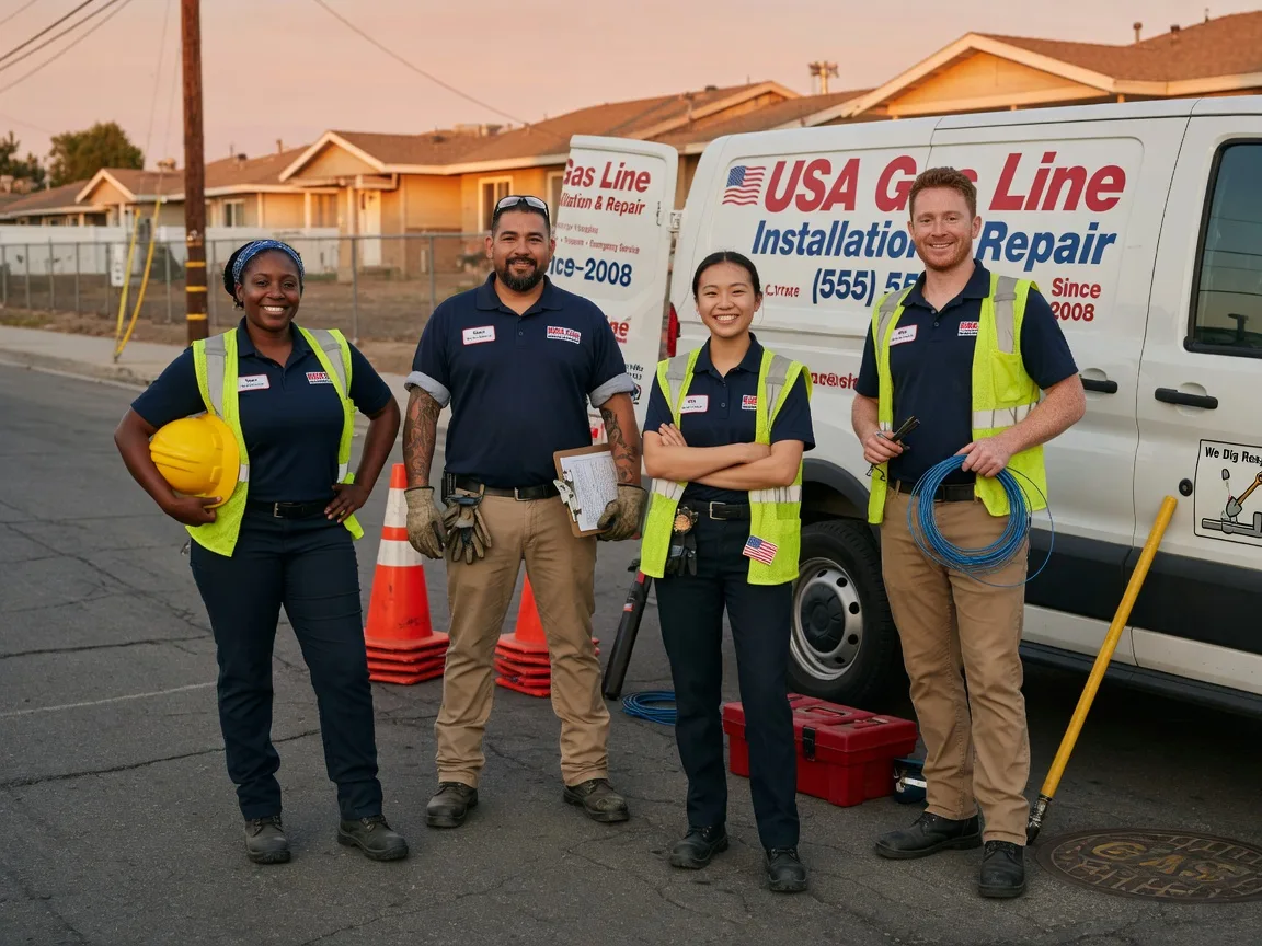 Gas Line Installation company in Manchester, IL